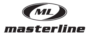 Masterline logo with an oval 'ML' emblem above the word 'masterline' in black on a white background.